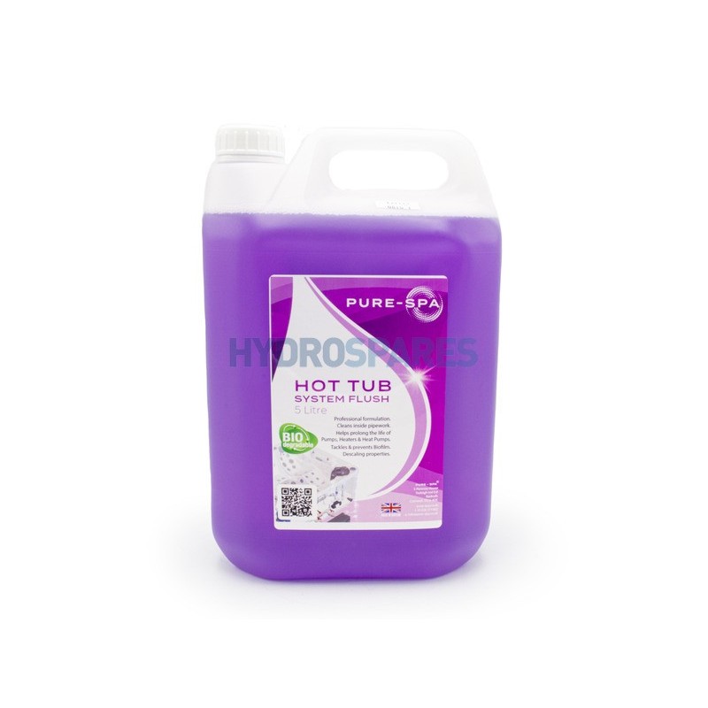 Pure-Spa - Hot Tub System Flush 5L 5 Ltr Pure-Spa - Hot Tub System Flush 5L 5 Ltr
